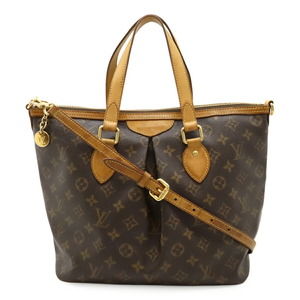 LOUIS VUITTON Louis Vuitton Monogram Palermo PM Tote Bag Handbag Shoulder M40145